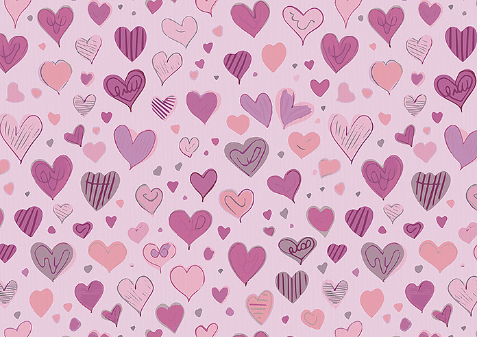Sweetheart, Pink - Motorised Roman Blind - Image 7